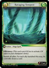 Ravaging Tempest - 092KS - Rare - Dawn of Ashes Prelude