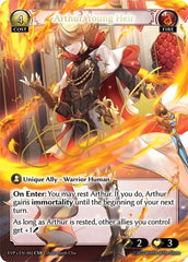 Arthur, Young Heir - 002 - Collector Super Rare - Dawn of Ashes Event Pack