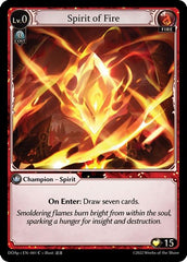 Spirit of Fire - 001 - Common - Dawn of Ashes Prelude