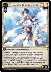 Zander, Blinding Steel - 010 - Common - Dawn of Ashes Prelude