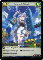 Favorable Winds - 001 - Promo - Promotional Cards