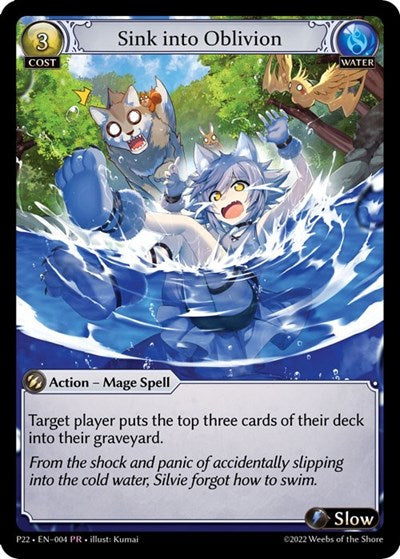 Sink into Oblivion - 004 - Promo - Promotional Cards