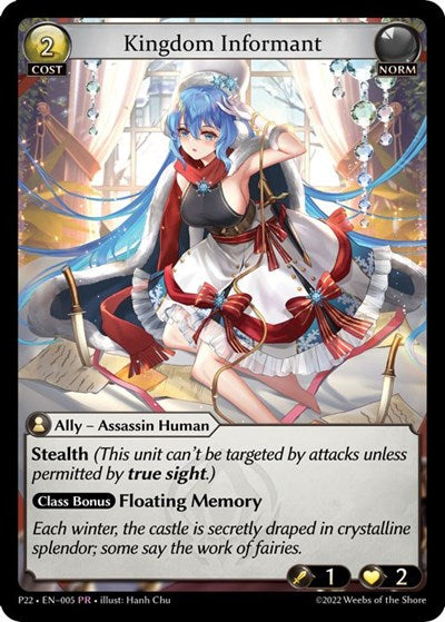 Kingdom Informant - 005 - Promo - Promotional Cards