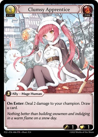 Clumsy Apprentice - 006 - Promo - Promotional Cards