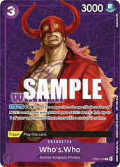 Who's.Who (Tournament Pack Vol. 3) [Winner] - ST04-010 - Promo - One Piece Promotion Cards