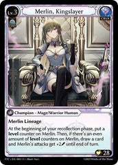 Merlin, Kingslayer - 004 - Super Rare - Fractured Crown