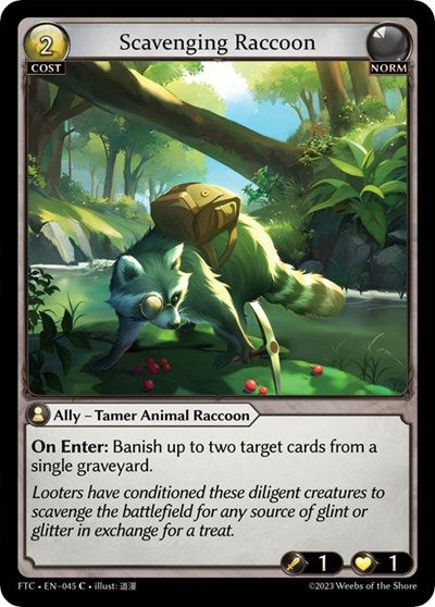 Scavenging Raccoon - 045 - Common - Fractured Crown