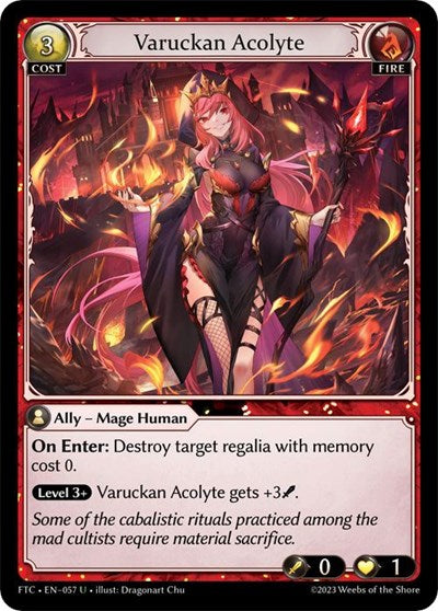 Varuckan Acolyte - 057 - Uncommon - Fractured Crown