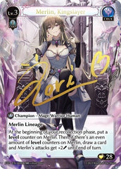 Merlin, Kingslayer (B) - 004B - Collector Super Rare - Fractured Crown