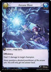Arcane Blast - 001 - Super Rare - Supporter Pack 1