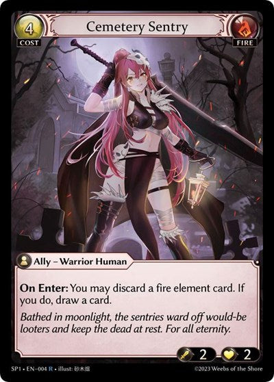 Cemetery Sentry - 004 - Rare - Supporter Pack 1