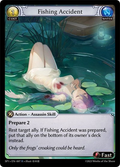 Fishing Accident - 007 - Rare - Supporter Pack 1