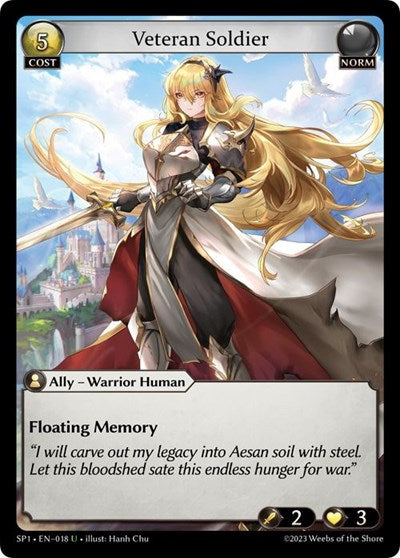 Veteran Soldier - 018 - Uncommon - Supporter Pack 1