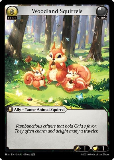 Woodland Squirrels - 019 - Uncommon - Supporter Pack 1