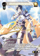 Zander, Blinding Steel - 020 - Collector Super Rare - Supporter Pack 1