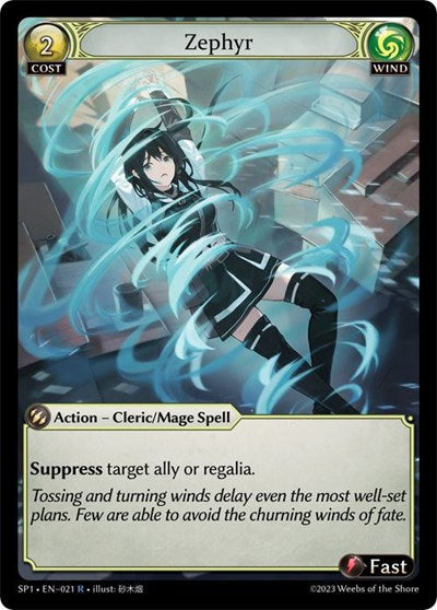 Zephyr - 021 - Rare - Supporter Pack 1