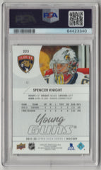 2021 Upper Deck Spencer Knight Young Gun - PSA 10