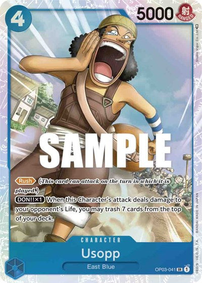 Usopp - OP03-041 - Super Rare - Pillars of Strength