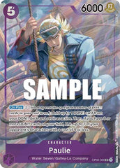 Paulie - OP03-066 - Super Rare (Alternate Art) - Pillars of Strength