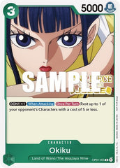 Okiku (Judge) - OP01-035 - Promo - One Piece Promotion Cards