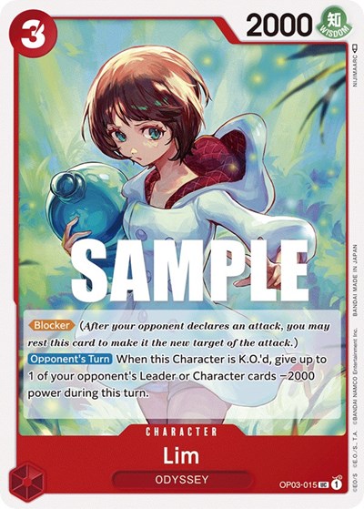 Lim - OP03-015 - Uncommon - Pillars of Strength