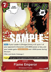 Flame Emperor - OP03-016 - Rare - Pillars of Strength