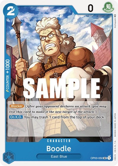 Boodle - OP03-050 - Uncommon - Pillars of Strength