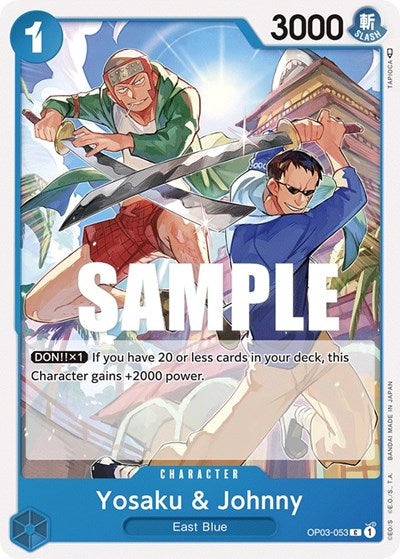 Yosaku & Johnny - OP03-053 - Common - Pillars of Strength