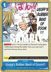 Usopp's Rubber Band of Doom!!! - OP03-054 - Common - Pillars of Strength