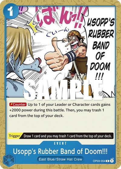 Usopp's Rubber Band of Doom!!! - OP03-054 - Common - Pillars of Strength