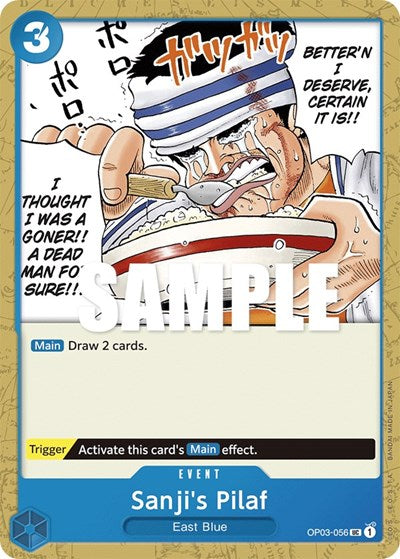 Sanji's Pilaf - OP03-056 - Uncommon - Pillars of Strength
