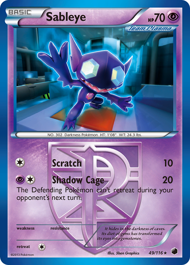 Sableye - 049/116 - Plasma Freeze