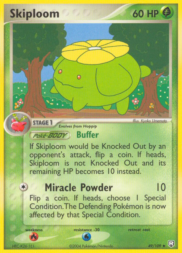 Skiploom - 049/109 - Team Rocket Returns