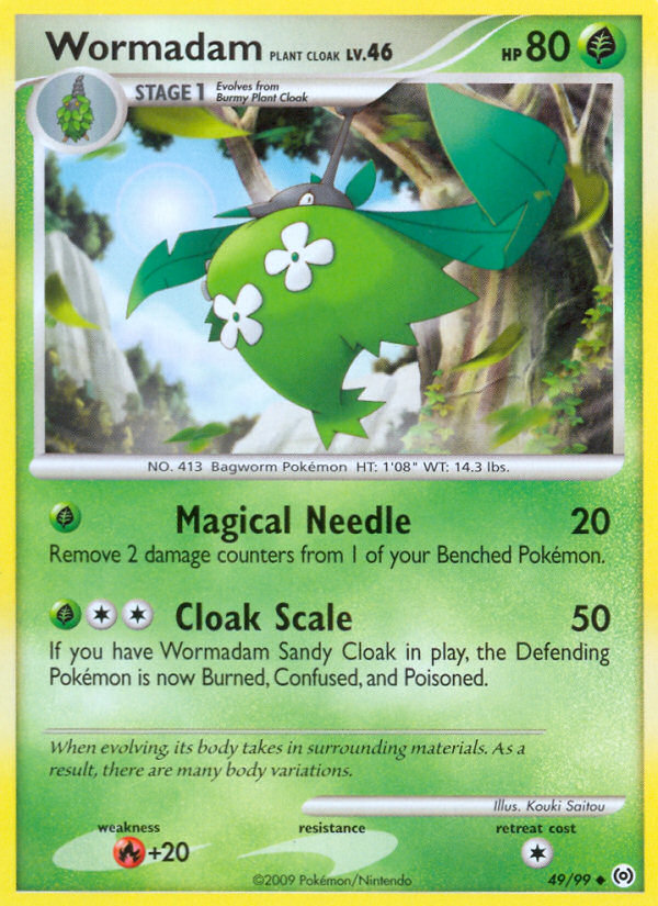 Wormadam Plant Cloak - 49/99 - Arceus