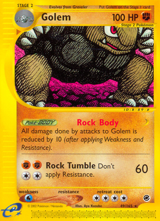 Golem - 049/165 - Expedition Base Set