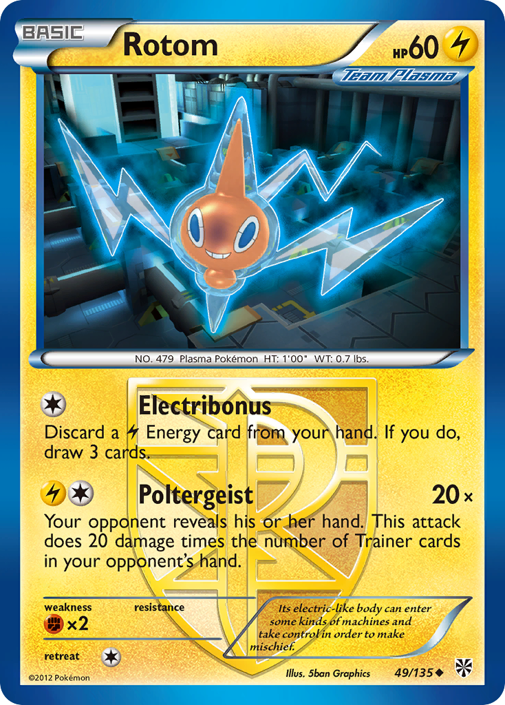 Rotom - 049/135 - Plasma Storm