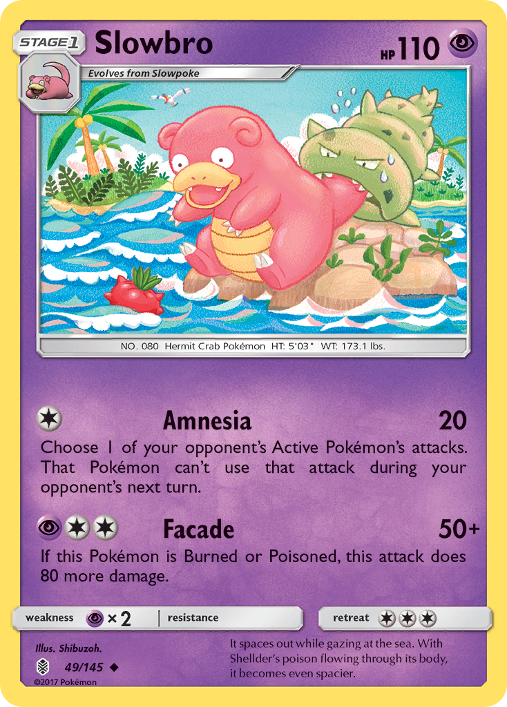 Slowbro - 049/145 - Guardians Rising