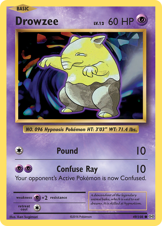 Drowzee - 049/108 - Evolutions