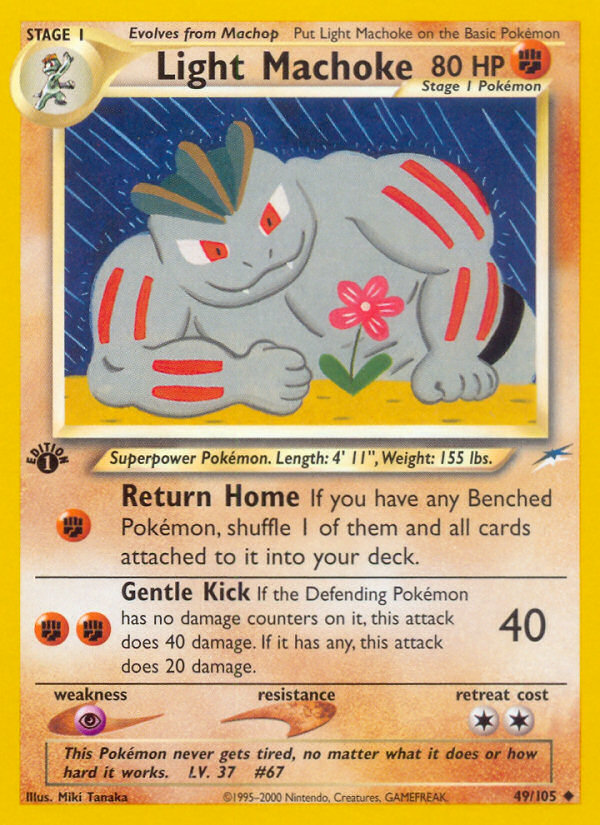 Light Machoke - 049/105 - Neo Destiny