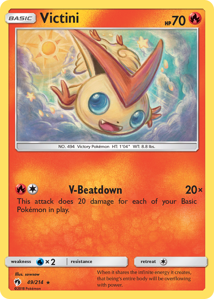 Victini - 049/214 - Lost Thunder