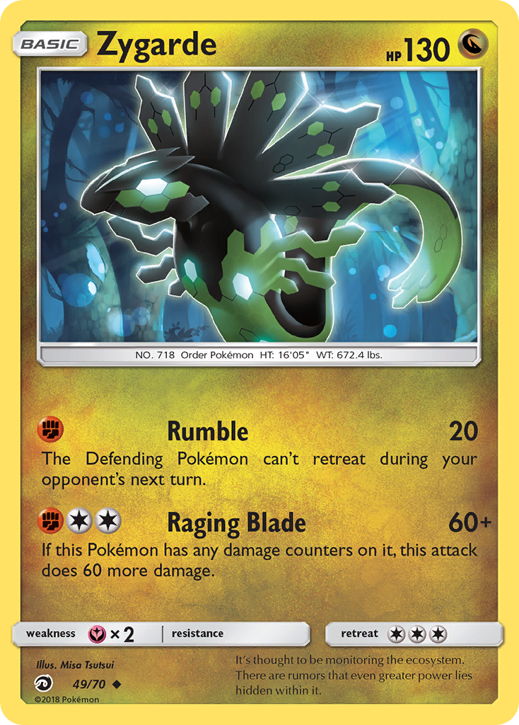 Zygarde - 49/70 - Dragon Majesty