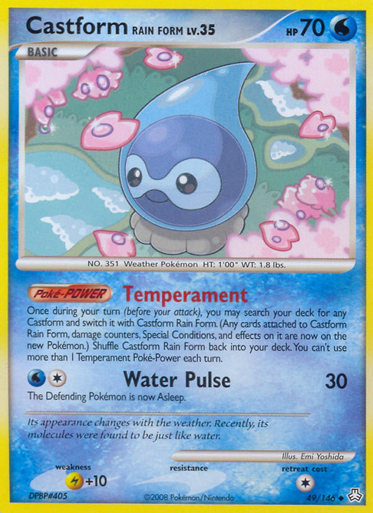 Castform Rain Form - 049/146 - Legends Awakened