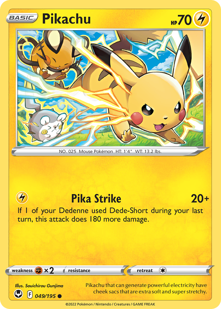 Pikachu - 049/195 - Silver Tempest