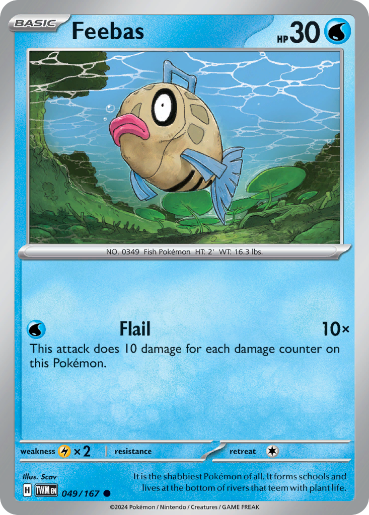 Feebas - 049/167 - Twilight Masquerade