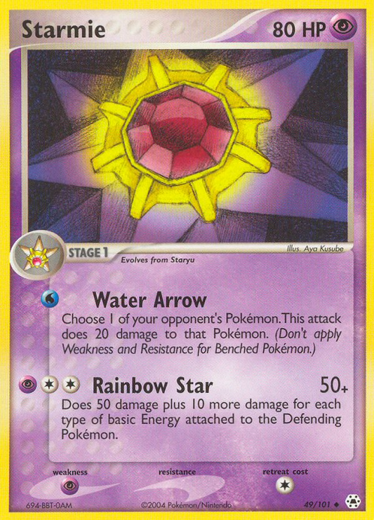 Starmie - 049/101 - Hidden Legends