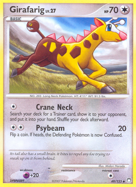 Girafarig - 049/123 - Mysterious Treasures