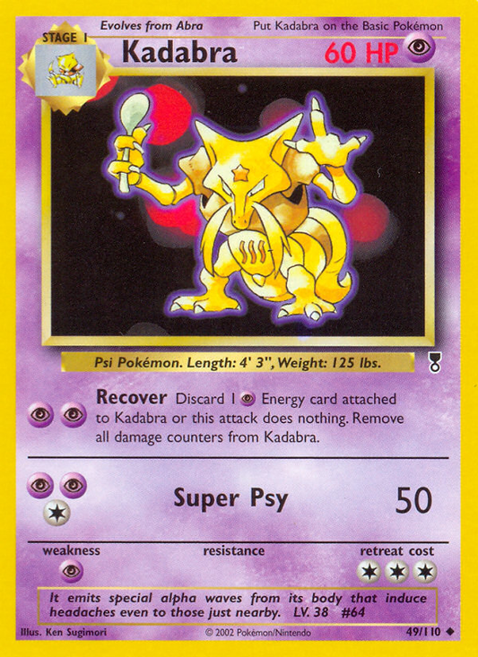 Kadabra - 049/110 - Legendary Collection