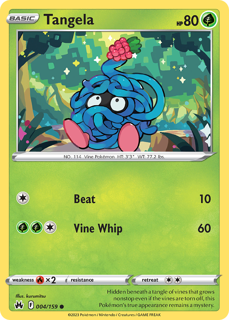 Tangela - 004/159 - Crown Zenith