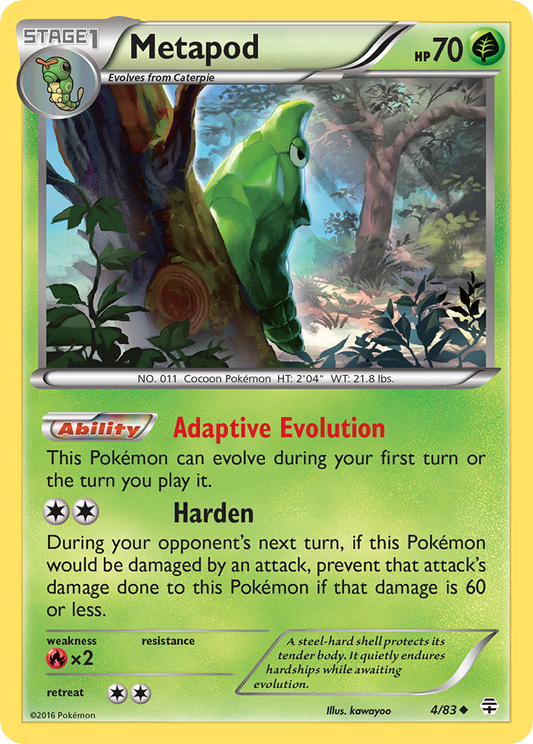 Metapod - 04/83 - Generations