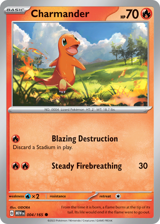 Charmander - 004/165 - 151